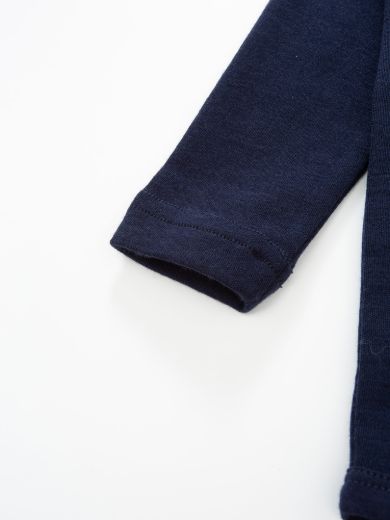 Bilde av WoolLand Høvringen body boy Blue Ink